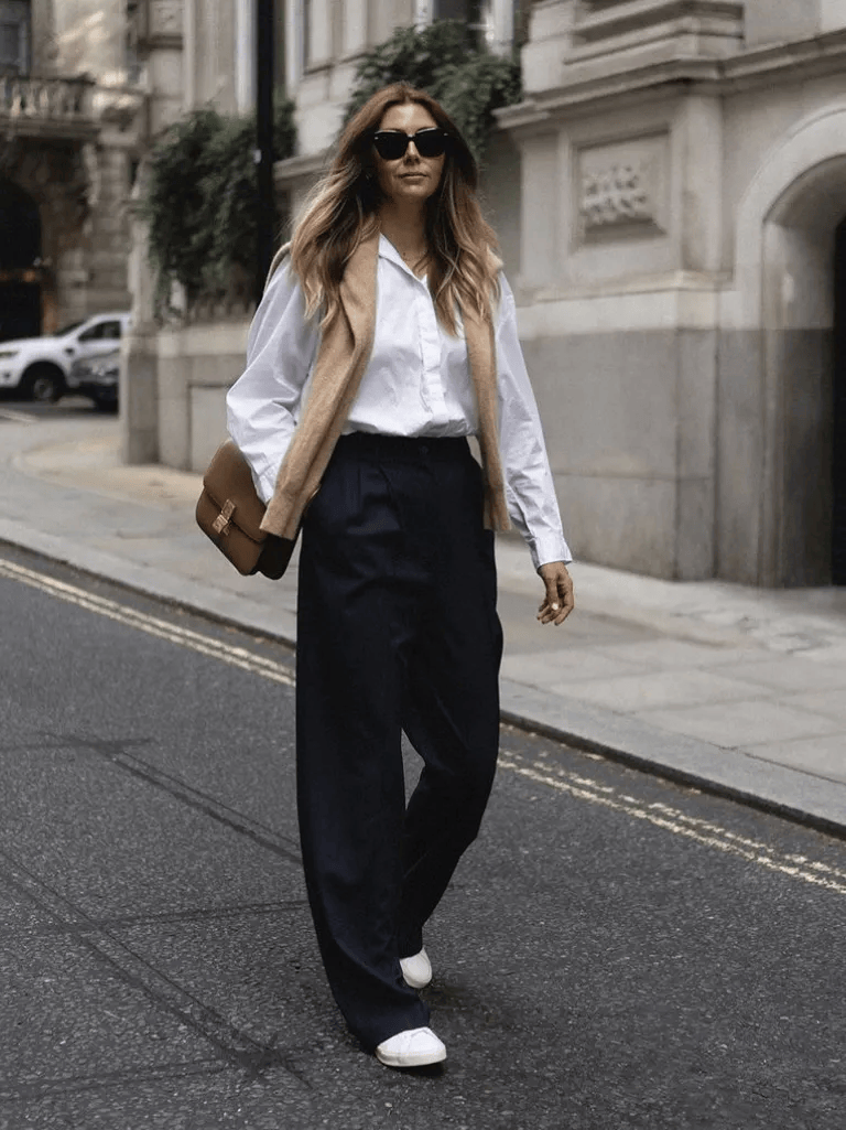 运动鞋 ” 越慵懒穿越高级!必一运动冬天 “ 阔腿裤+(图8) 运动鞋 ” 越慵懒穿越高级!必一运动冬天 “ 阔腿裤+(图8)